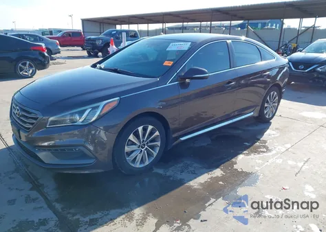 2017 Hyundai Sonata Sport z USA, uszkodzony, nr VIN 5NPE34AFXHH470283